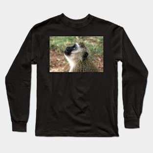 Monkey Smiling Long Sleeve T-Shirt